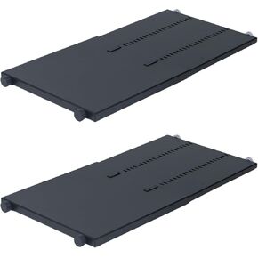 2-Pack Metal Adjustable Locker Shelf | Heavy Duty Powder-Coated Steel Locker Organizer for School & Gym | Shelf for Locker with Easy Install, Locker Divider | Locker Organizer Shelf Kit