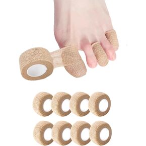Big Toe Protectors Women Men，Runners Big Toe Caps Covers Bandage，Toe Guards for Feet Sleeve，Toe Cushions for Pain Relief，Broken Little Toenail Protector