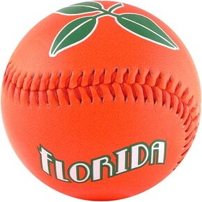 Florida Orange Baseball (Rubber Core)