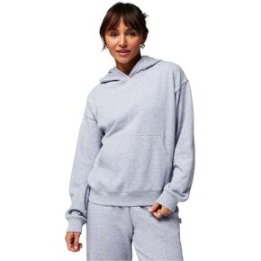 Fabletics Women's Year Round Terry Hoodie, Relaxed Fit, UV Protection, Lived-In Feel, Lightweight