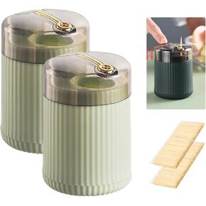 Pop Up Automatic Toothpick Dispenser, Toothpick Launcher,Automatic Toothpick Holder (3 Pcs-Colorful)