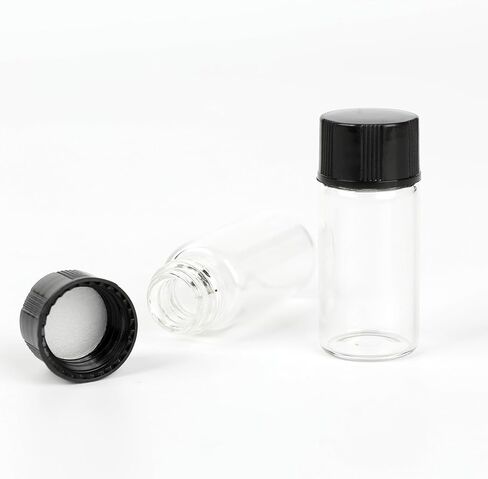 زجاجات عينات Magic Season (شفافة، 0.14 أونصة سائلة / 4 مل / 1 درام، 12 قطعة) in Kuwait