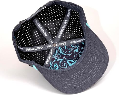 BRIMZ Outdoor Performance Hat - Water & Sweat Resistant Hats - Breathable & Moisture-Wicking Snapback in Saudi Arabia