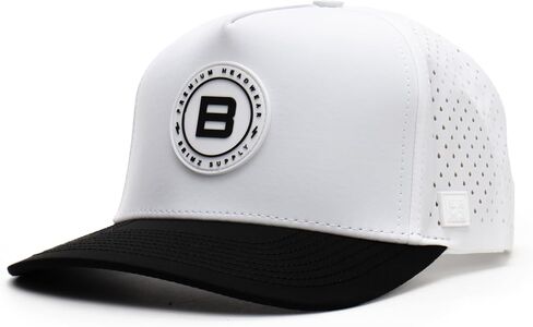 BRIMZ Outdoor Performance Hat - Water & Sweat Resistant Hats - Breathable & Moisture-Wicking Snapback in Saudi Arabia