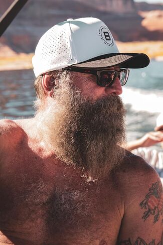 BRIMZ Outdoor Performance Hat - Water & Sweat Resistant Hats - Breathable & Moisture-Wicking Snapback in Saudi Arabia