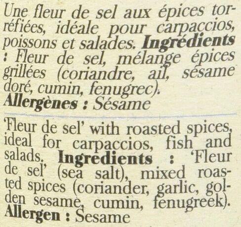 Fleur de Sel with Grilled Spices by Terre Exotique in Saudi Arabia