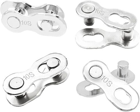 4 Pairs Bicycle Missing Link 9 Speed Chain Reusable Steel Bike Chain Link in Saudi Arabia
