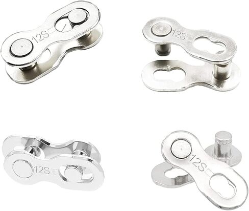 4 Pairs Bicycle Missing Link 9 Speed Chain Reusable Steel Bike Chain Link in Saudi Arabia