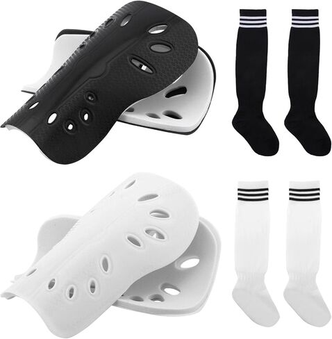 واقيات ساق كرة القدم، وسادات قدم كرة القدم للشباب، وجوارب طويلة لكرة القدم للأولاد والبنات من سن 7 إلى 12 عامًا لألعاب كرة القدم، ومعدات كرة القدم in Kuwait