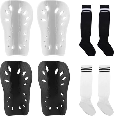 واقيات ساق كرة القدم، وسادات قدم كرة القدم للشباب، وجوارب طويلة لكرة القدم للأولاد والبنات من سن 7 إلى 12 عامًا لألعاب كرة القدم، ومعدات كرة القدم in Kuwait