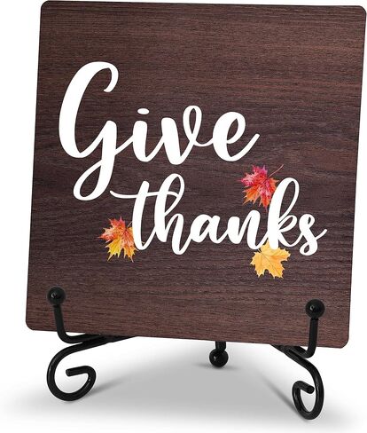 Autumn Decor Hey There Pumpkin Fall Decor Thanksgiving Gifts Decorations Farmhouse Rustic Home Decor for Party Tabletop Living Room Bathroom Kitchen Office Shelf Tiered Tray Decorations - A16 in Saudi Arabia