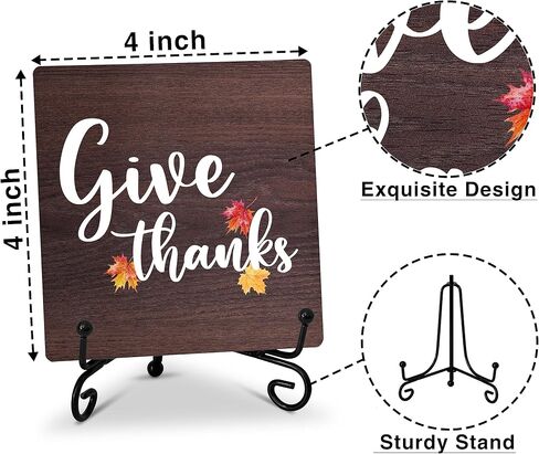 Autumn Decor Hey There Pumpkin Fall Decor Thanksgiving Gifts Decorations Farmhouse Rustic Home Decor for Party Tabletop Living Room Bathroom Kitchen Office Shelf Tiered Tray Decorations - A16 in Saudi Arabia