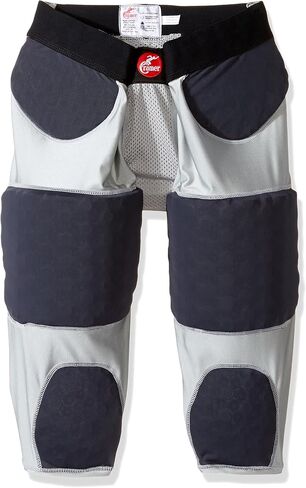 Cramer Hurricane 7 Pad Football Girdle, with Thigh, Hip and Tailbone Pads, Football Pants with Foam Padding for Extra Protection, Football Practice Gear with Intergrated Girdle, White, X- Large in Saudi Arabia