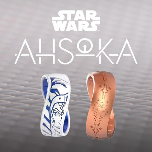 Enso Rings Etched Star Wars - Classic Silicone Ring - Comfortable and Flexible Design in Kuwait