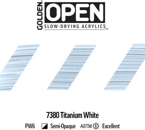 OPEN Slow-Drying Acrylics by GOLDEN, Carbon Black, 2 fl oz. tube, Professional Acrylic Paint, Opaque in Kuwait