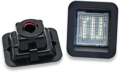 Silverado License Plate Light Led Lamp for Chevy Traverse Avalanche Tahoe Chevrolet Suburban 1500 2500 Cadillac Escalade GMC Yukon XL, Full Led Rear License Plate Lights, Pack of 2 in Saudi Arabia