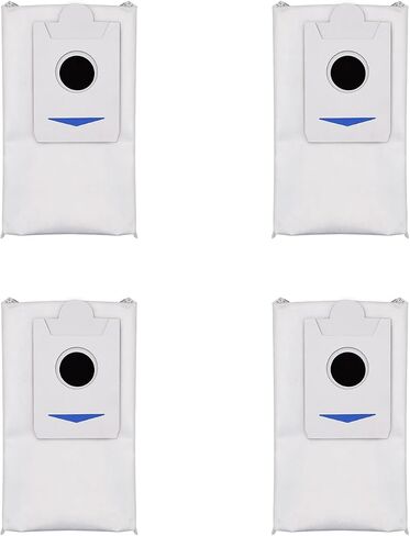 Replacement Washable Mop Cloth Compatible with ECOVACS X2/X2 Pro Robot Vacuum Cleaner, Includes 4 Mop Pads in Saudi Arabia