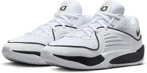 حذاء كرة السلة Nike KD16 (DV2917-003، أسود/رمادي دخاني داكن/حليب جوز الهند/أسود) مقاس 7 in Saudi Arabia
