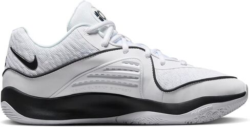 حذاء كرة السلة Nike KD16 (DV2917-003، أسود/رمادي دخاني داكن/حليب جوز الهند/أسود) مقاس 7 in Saudi Arabia