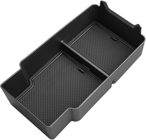 CDEFG Center Console Organizer Tray for 2021 2022 2023 Buick Envision Interior Accessories ABS Black Material Armrest Insert Secondary Storage Box Envision Accessories in Saudi Arabia