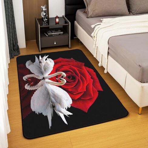 American Flag Area Rug for Adult Teens Boys Camo Soldier Rug Kids Men Vintage USA National Flag Carpet for Living Room Military Camouflage Area Rugs for Youth Non Slip,5x7 in Saudi Arabia