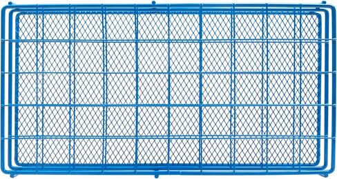 Heathrow Scientific HEA120087 Coated Steel Universal Bottle Durable Tube Racks, 33 mm well, 2 x 6 Tube Array , Blue in Saudi Arabia