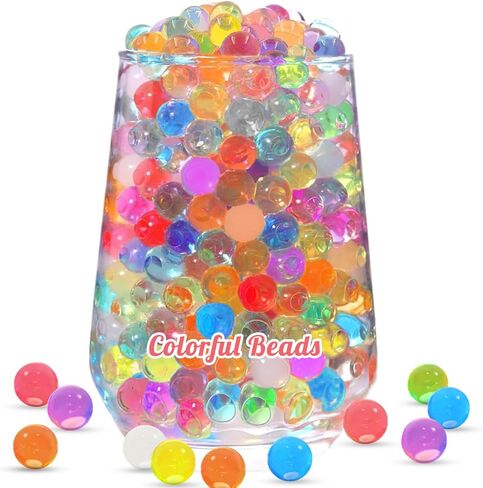 120,000 خرزة مائية للمزهريات، وخرز مائي مختلط بألوان قوس قزح، وحشو المزهرية لللؤلؤ العائم، وصناعة الشموع العائمة، وقطعة مركزية لحفلات الزفاف، وترتيب الزهور، وزينة عيد الميلاد in Kuwait