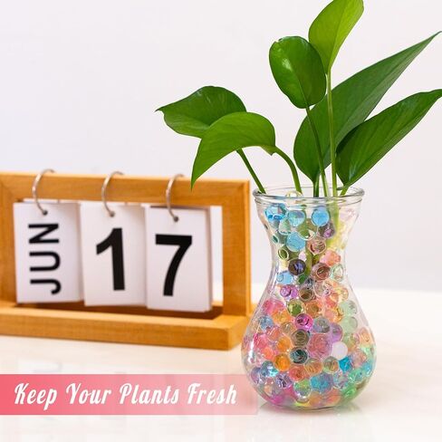 120,000 خرزة مائية للمزهريات، وخرز مائي مختلط بألوان قوس قزح، وحشو المزهرية لللؤلؤ العائم، وصناعة الشموع العائمة، وقطعة مركزية لحفلات الزفاف، وترتيب الزهور، وزينة عيد الميلاد in Kuwait