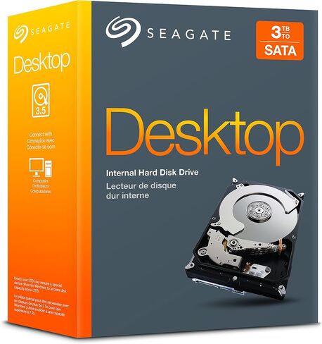 Seagate Desktop SSHD 2TB Solid State Hybrid Drive SATA 6 GB/s 64MB Cache 3.5" - Internal Drive Retail Kit (STCL2000400) in Saudi Arabia