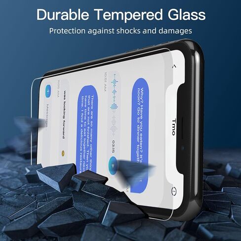 NEW'C [3 Pack Privacy Screen Protector for iPhone 14,13,13 Pro (6.1 Inch), Anti Spy Tempered Glass Film,Case Friendly Ultra Resistant in Saudi Arabia