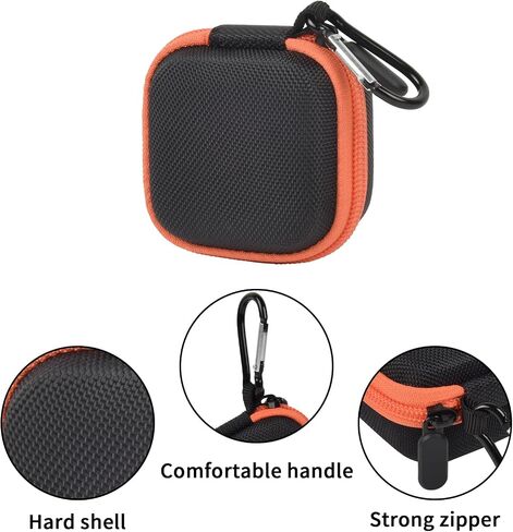 Digital Angle Gauge Case for RDINSCOS/for Wixey/for Klein Tools 935DAG Electronic Level, Mini Angle Finder Protractors Carrying Storage Bag for GemRed/for WIBENTL and Batteries(Box Only)-Full Black in Saudi Arabia