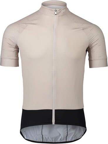 قميص Poc Essential Road Jersey - للرجال Poc O Light Sandstone Beige، Xs in Kuwait