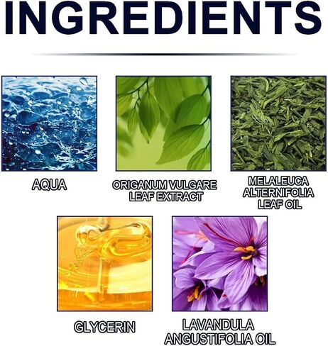 Plant Drops,Oregano Tea Tree Drops,Tea Tree and Oregano Oil for Nails Care,Plant Drops - Plant Drops for Nails Care,10 Ml/0.34 Fl.oz (2pcs) in Saudi Arabia