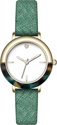 Bisley Women Watch Rainbow Analog Watches White Leather Strap Watch in Saudi Arabia
