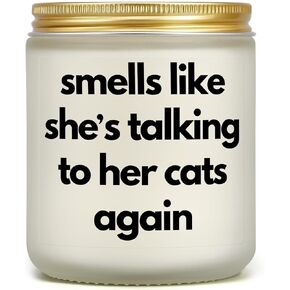 Funny Cat Gifts, Cat Mom Gifts Cat Lover Gifts for Women Cat Themed Gifts for Cat Owners Christmas Birthday Gifts for Crazy Cat Lady Girls Female Daughter Sister Aunt Wife Friends BFF Coworkers Boss