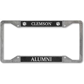 Rico Industries NCAA Clemson Tigers Pewter License Plate Frame 12" x 6"