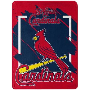 Northwest The Company 1MLB/05905/0027/RET: Micro Raschel Throw Dimensional - Cardinals