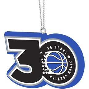 FOCO NBA Orlando Magic Holiday Christmas Resin Team Logo Ornament, Team Color, One Size (RONB18LGRTR)
