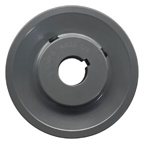 AK35-3/4 v Belt Pulley,3.55'' inch OD 3/4 Inch Bore,Cast Iron Material, AK Single Groove Motor Pulley for "4L" or "A" or "3L" Belts,AK35X3/4 Pulley