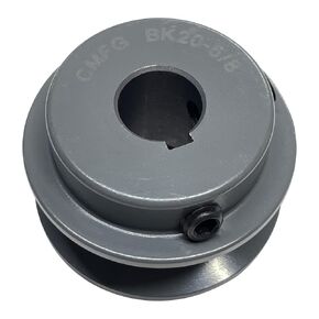 BK20-5/8,BK20X5/8 v Belt Pulley,2.15" inch OD 5/8" Inch Bore,Cast Iron Material, BK Single Groove v Belt Pulleys for "4L" or "A" Belts and "5L" or "B" Belts