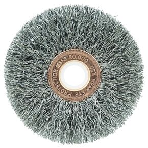 Weiler 15523 2-1/2" Crimped Wire Wheel, 014"Steel Fill, 1/2"-3/8"Arbor Hole, Made in The USA (Pack of 10)