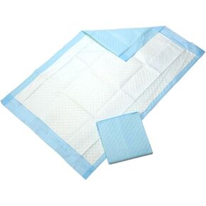 Multipurpose Disposable Underpads Incontinence for Adults Kids Elderly and Pets Surface Protector 24" X 36" (10 Pads) Super Absorbent Pet Training