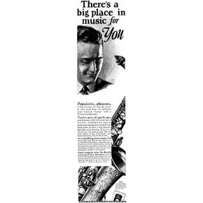 Ad Band Instruments 1926 Namerican Advertisement For Conn Band Instruments 1926 Poster Print by (24 x 36)