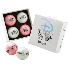 Volvik x Disney - Solice 100 Year Special Collector Golf Ball Gift 4-Ball Pack