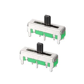 uxcell Fader Variable Resistors Mixer 18mm Straight Slide Potentiometer B10K Ohm Single Channel 2pcs