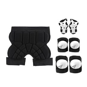 Kids Knee Pads Elbow Pads Wrist Guards with Butt Pads Sets for 3-15 Years Beginners Boys Girls for Skateboard,Skating, Rollerblading, Skiing,Blue