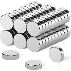 50 Pcs Small Magnets Neodymium Magnets Fridge Magnets, 20x3mm Rare Earth Magnets Heavy Duty Magnets for Whiteboard DIY Building Craft, Office Magnets Double Sided Magnet