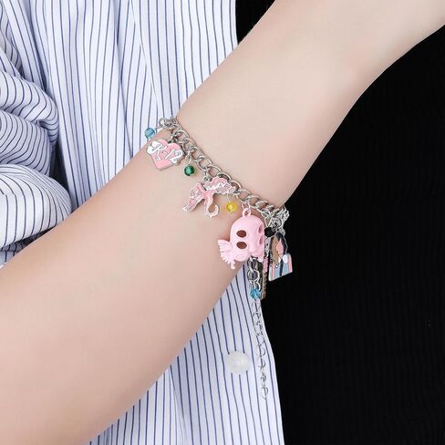 Portals Bracelet Merch Cry baby K12 Portals Mask Charms Bracelet Album Music Jewelry Women Girls Costume Fans Gift in Saudi Arabia