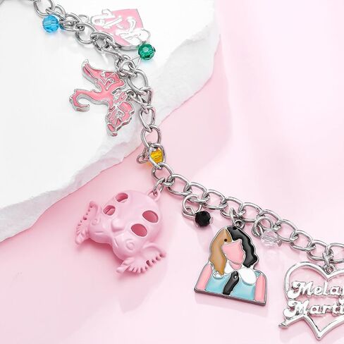 Portals Bracelet Merch Cry baby K12 Portals Mask Charms Bracelet Album Music Jewelry Women Girls Costume Fans Gift in Saudi Arabia