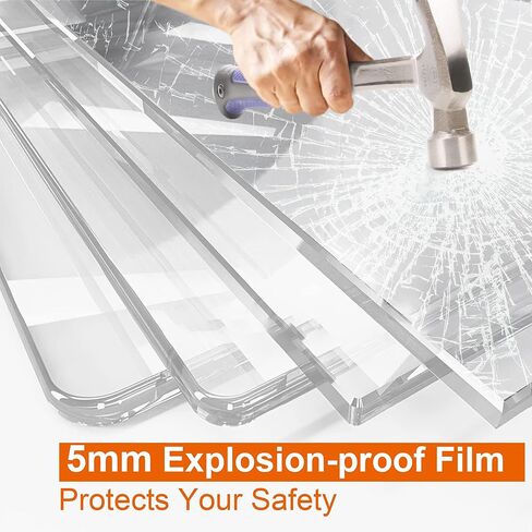 مرآة كاملة الطول من PexFix مقاس 64 بوصة × 22 بوصة بطول كامل مع حامل مرآة لكامل الجسم لديكور المنزل، فضي in Kuwait